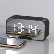 Часы-метеостанция Allora с Bluetooth колонкой функцией Hands free, черные арт. 7011.02