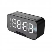Часы-метеостанция Allora с Bluetooth колонкой функцией Hands free, черные арт. 7011.02