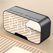 Часы-метеостанция Allora с Bluetooth колонкой функцией Hands free, черные арт. 7011.02