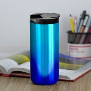 Термокружка с двойной стенкой Koffline, голубой арт. 5014.18-S