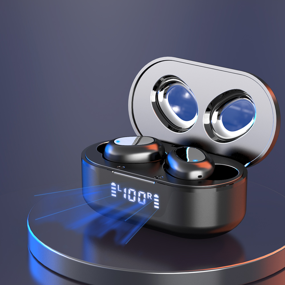 Наушники беспроводные Bluetooth Gubber TW16, черные арт. 47001.02 Наушники беспроводные Bluetooth Gubber TW16, черные арт. 47001.02