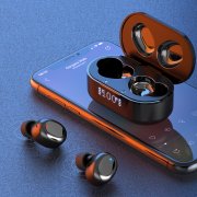 Наушники беспроводные Bluetooth Gubber TW16, черные арт. 47001.02 Наушники беспроводные Bluetooth Gubber TW16, черные арт. 47001.02