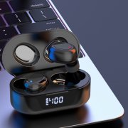 Наушники беспроводные Bluetooth Gubber TW16, черные арт. 47001.02 Наушники беспроводные Bluetooth Gubber TW16, черные арт. 47001.02