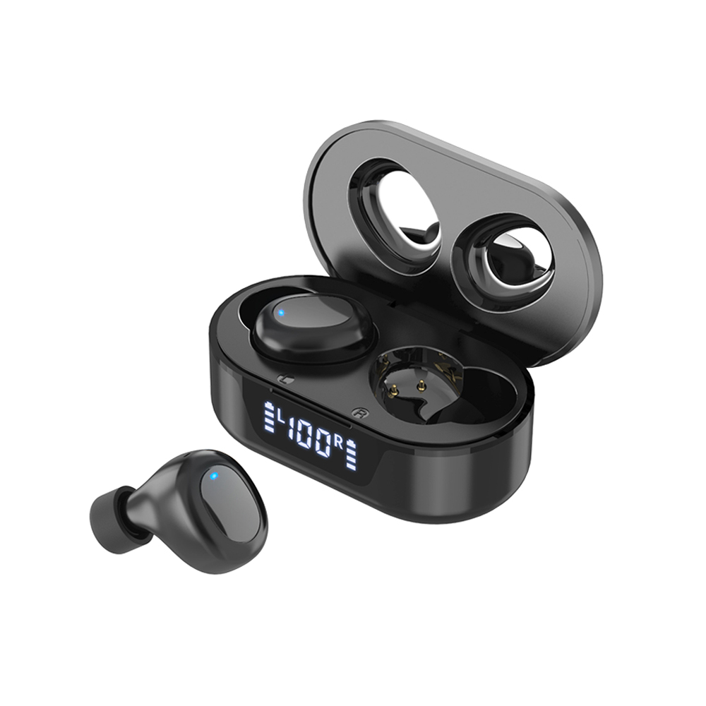 Наушники беспроводные Bluetooth Gubber TW16, черные арт. 47001.02 Наушники беспроводные Bluetooth Gubber TW16, черные арт. 47001.02