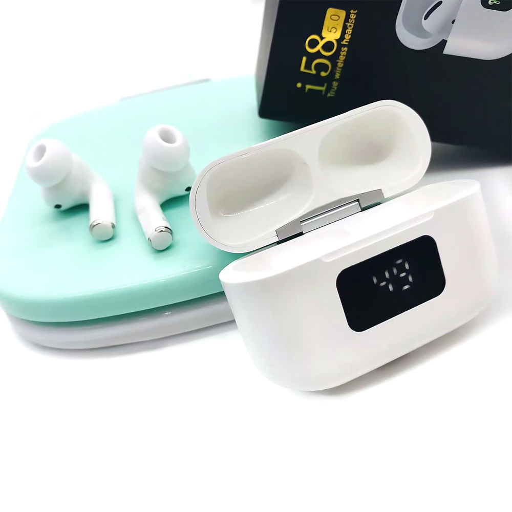 Наушники беспроводные Bluetooth Mobby i58, белые арт. 47000.01 Наушники беспроводные Bluetooth Mobby i58, белые арт. 47000.01