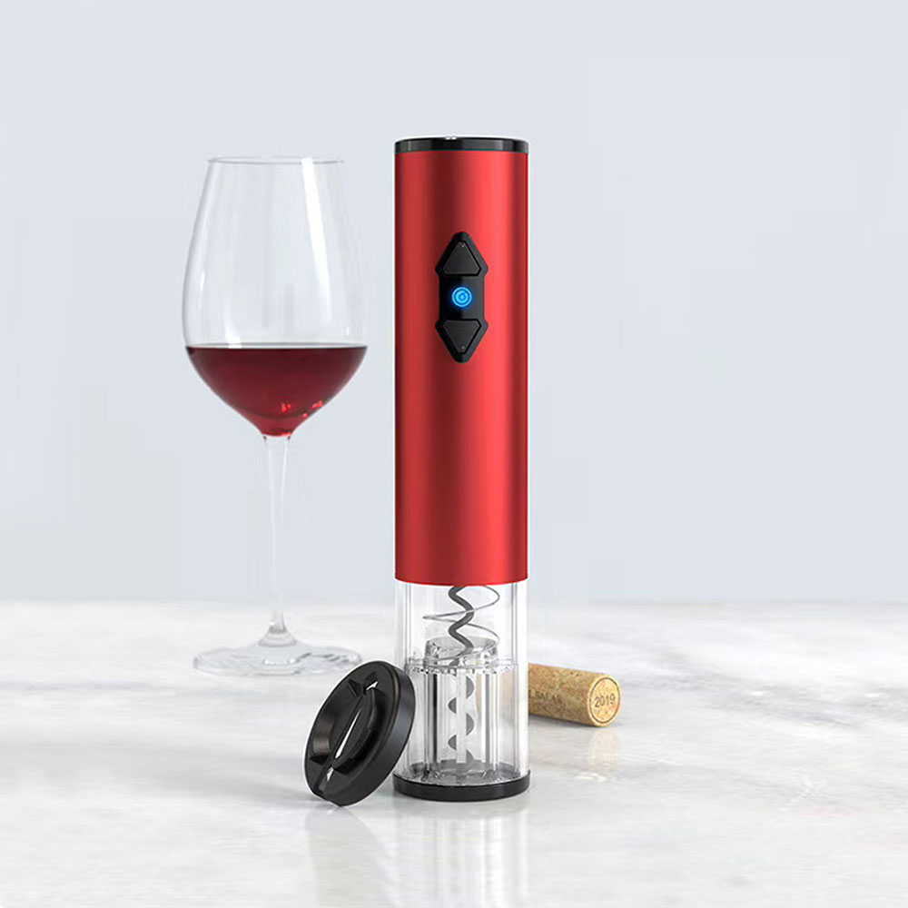 Винный электрический штопор Божоле, красный арт. 44003.05 Винный электрический штопор Божоле, красный арт. 44003.05