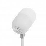 Лампа с колонкой и беспроводной зарядкой Alladin, белая арт. 45000.01