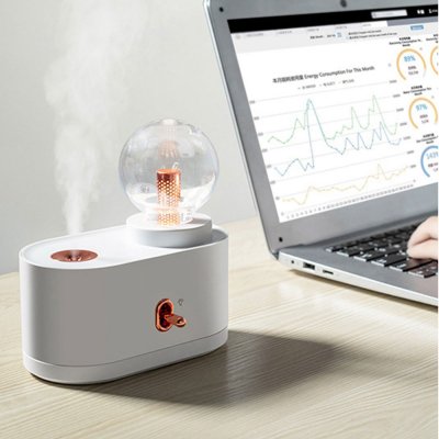 Светодиодный USB арома увлажнитель Orlean, белый    арт. 21007.01