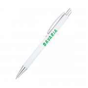 Ручка металлическая Bright, зеленая