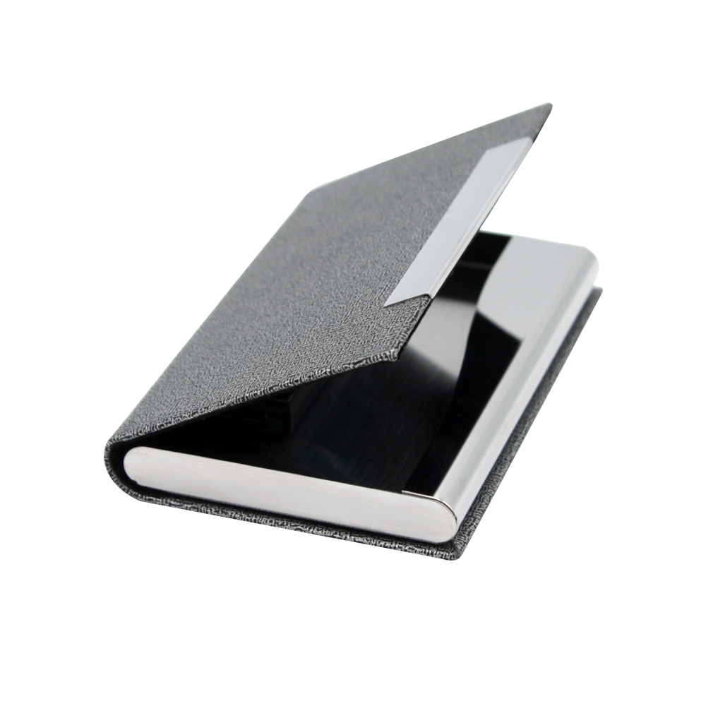 Визитница Тайм, серая арт. 20001.10 Визитница Тайм, серая арт. 20001.10