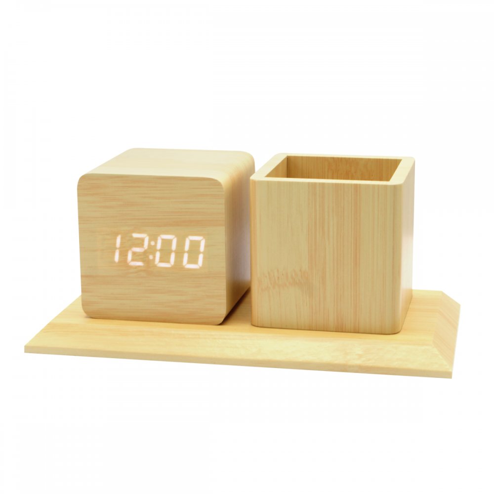 Многофункциональные часы – погодная станция с карандашницей арт. 7002.11 Многофункциональные часы – погодная станция с карандашницей арт. 7002.11