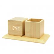 Многофункциональные часы – погодная станция с карандашницей арт. 7002.11 Многофункциональные часы – погодная станция с карандашницей арт. 7002.11