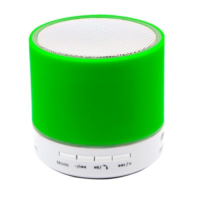 Беспроводная Bluetooth колонка Attilan (BLTS01), зеленая арт. 11001.04