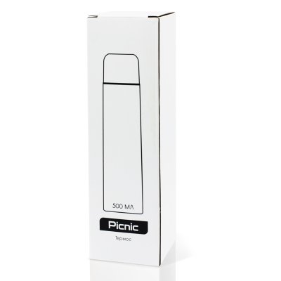Термос Picnic Silver, серебристый арт. 5005.09