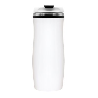 Термокружка Latte, бело-черный арт. 5003.02