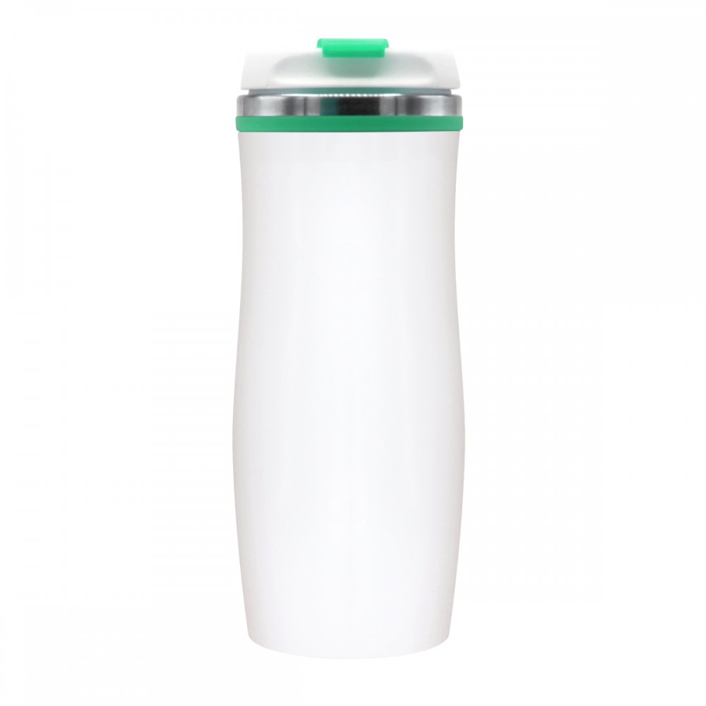 Термокружка Latte, бело-зеленый арт. 5003.04 Термокружка Latte, бело-зеленый арт. 5003.04