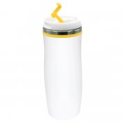 Термокружка Latte, бело-желтый арт. 5003.06