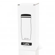 Термокружка Latte, бело-желтый арт. 5003.06
