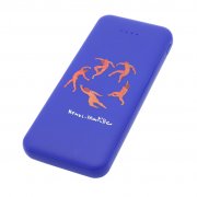 Внешний акккумулятор Arrida 5000mAh, с покрытием 