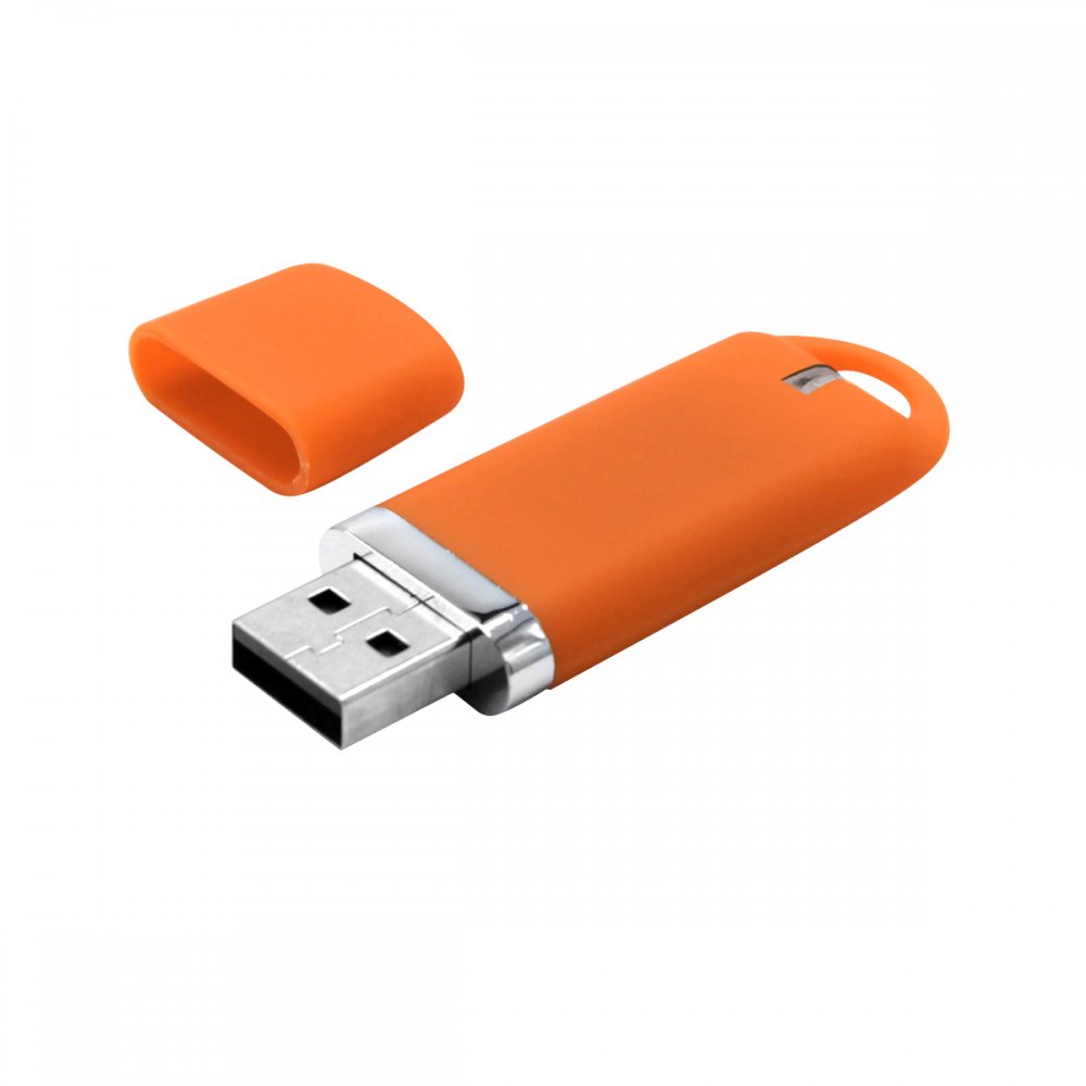 Флешка “Shape” с покрытием Софт Тач 16 GB, оранжевая арт. 3010.07 Флешка “Shape” с покрытием Софт Тач 16 GB, оранжевая арт. 3010.07