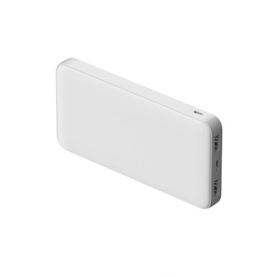 Внешний аккумулятор Polus, 10000 Mah, софт-тач покрытие, белый арт. 2018.01
