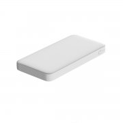 Внешний аккумулятор Polus, 10000 Mah, софт-тач покрытие, белый арт. 2018.01