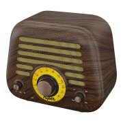 Колонка беспроводная RETRO L, цвет коричневый Коричневый арт. 36718/14 Колонка беспроводная RETRO L, цвет коричневый Коричневый арт. 36718/14