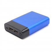 Внешний аккумулятор Apria, 10000 mAh, синий арт. 2016.03