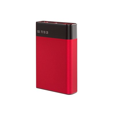 Внешний аккумулятор Apria, 10000 mAh, красный арт. 2016.05