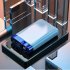 Внешний аккумулятор Strom, 10000 mAh, синий Внешний аккумулятор Strom, 10000 mAh, синий