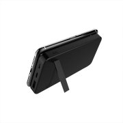 Внешний аккумулятор gPro QI, с беспроводной зарядкой 10.000 mAh, черный арт. 2011.02