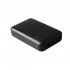 Внешний аккумулятор Oregon 10000 Mah, черный Внешний аккумулятор Oregon 10000 Mah, черный