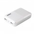 Внешний аккумулятор Oregon 10000 Mah, белый Внешний аккумулятор Oregon 10000 Mah, белый