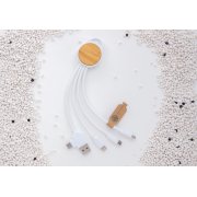 Круглый кабель Ontario 6-в-1 из переработанного пластика RCS