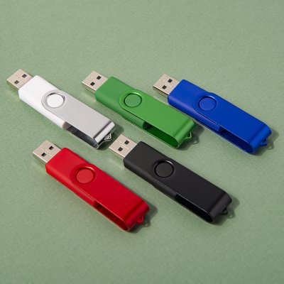 USB flash-карта "Dot" (8Гб), белый, 5,8х2х1,1см,пластик металл Белый