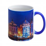 Кружка «Хамелеон», ver.2, матовая, синяя арт. 20023.40