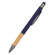 Ручка металлическая Сайрис софт-тач, синяя арт. 1045.03