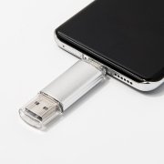 USB flash-карта ASSORTI OTG Type-C (16Гб) Серебро арт. 19338_16Gb/47