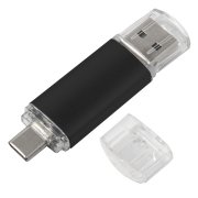 USB flash-карта ASSORTI OTG Type-C (8Гб) Черный арт. 19338_8Gb/35