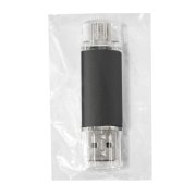 USB flash-карта ASSORTI OTG Type-C (8Гб) Черный арт. 19338_8Gb/35