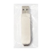 USB flash-карта CIRCLE OTG Type-C (8Гб), серебристая, 6,5х1,5х0,82 см, металл серебристый