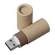 USB flash-карта TUBE (8Гб), натуральная, 6,0х1,7х1,7 см, картон натуральный арт. 19334_8Gb