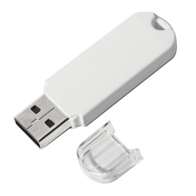 USB flash-карта UNIVERSAL (16Гб), белая, 5,8х1,7х0,6 см, пластик Белый