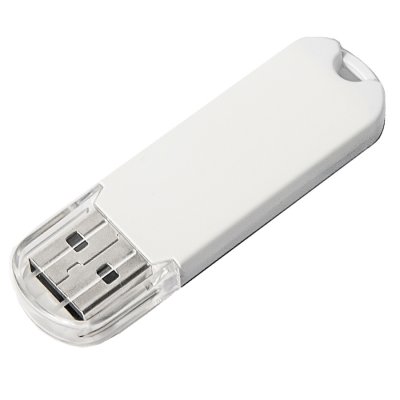 USB flash-карта UNIVERSAL (16Гб), белая, 5,8х1,7х0,6 см, пластик Белый