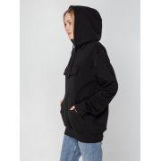 Худи унисекс с карманом на груди Chest Pocket, черное