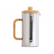 Френч-пресс в стальном корпусе и ручкой из бамбука «Coffee break»