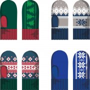 Варежки Joyful на заказ, полушерсть арт. 18082.02 Варежки Joyful на заказ, полушерсть арт. 18082.02