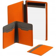 Картхолдер с отделением для купюр Dual, оранжевый арт. 15623.21