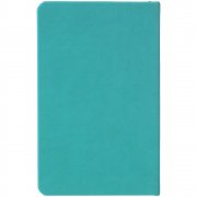 Блокнот Cluster Mini в клетку, бирюзовый