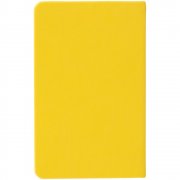 Блокнот Cluster Mini в клетку, желтый